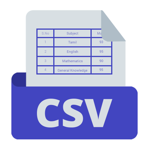 CSV file Create Edit & Viewer app icon download android ios