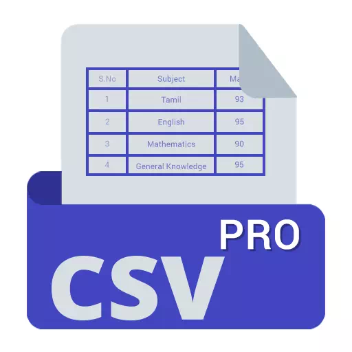 Samsung - CSV file create Edit & Viewer Pro app icon download android ios