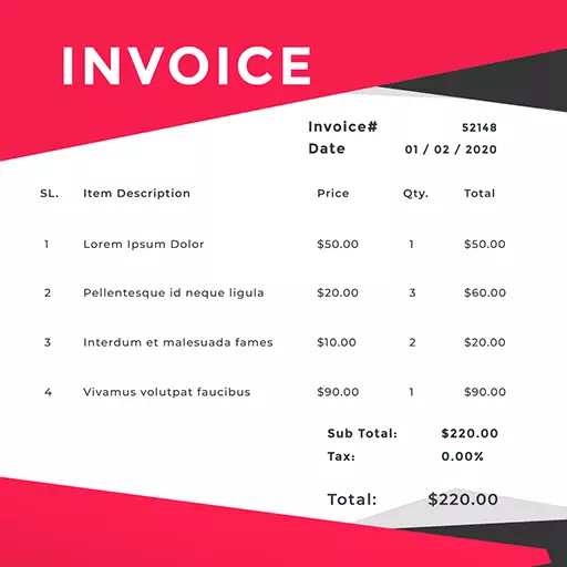 Easy Invoice Maker app icon