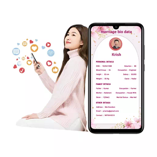 Perfect Match BioData Maker app icon
