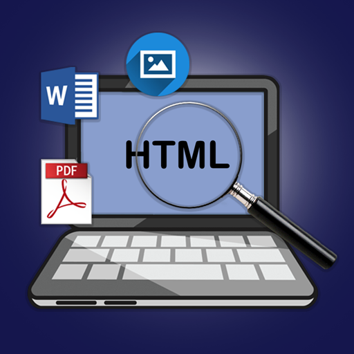 HTML to pdf image word app icon