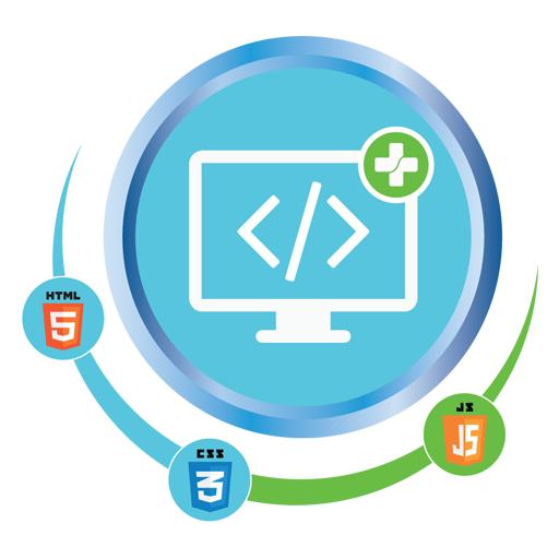 HTML Code Play plus app icon