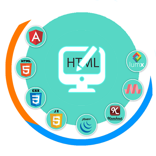 HTML Code Play app icon download android ios