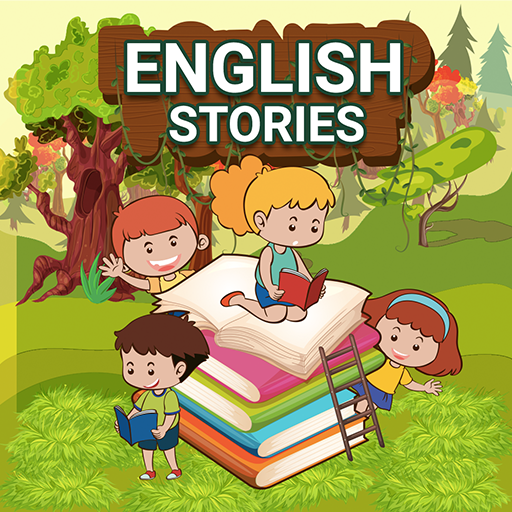 English kids story with audio app icon