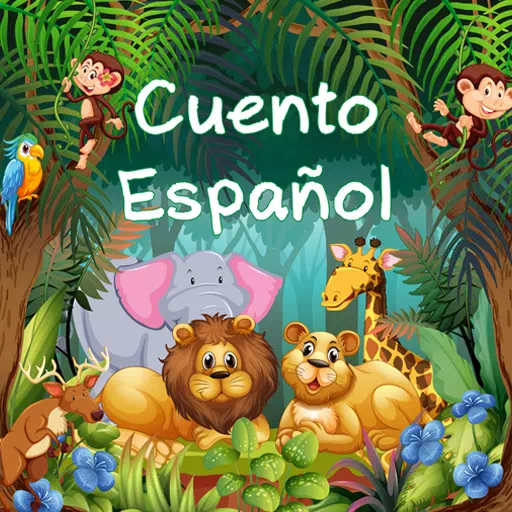 Spanish kids story with audio app icon