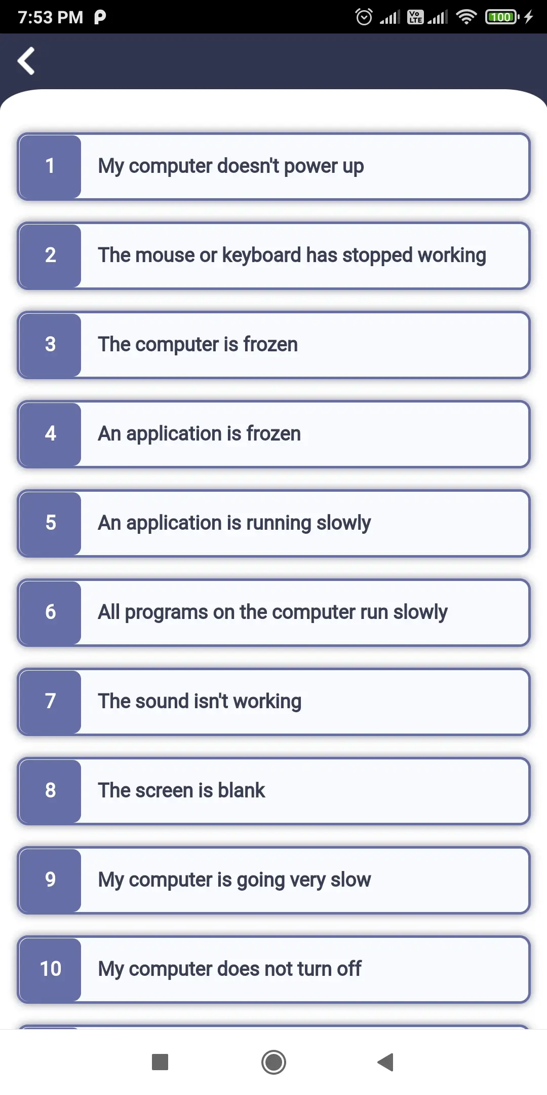Learn Computer Course & image app screenshot 6 for Android & iOS