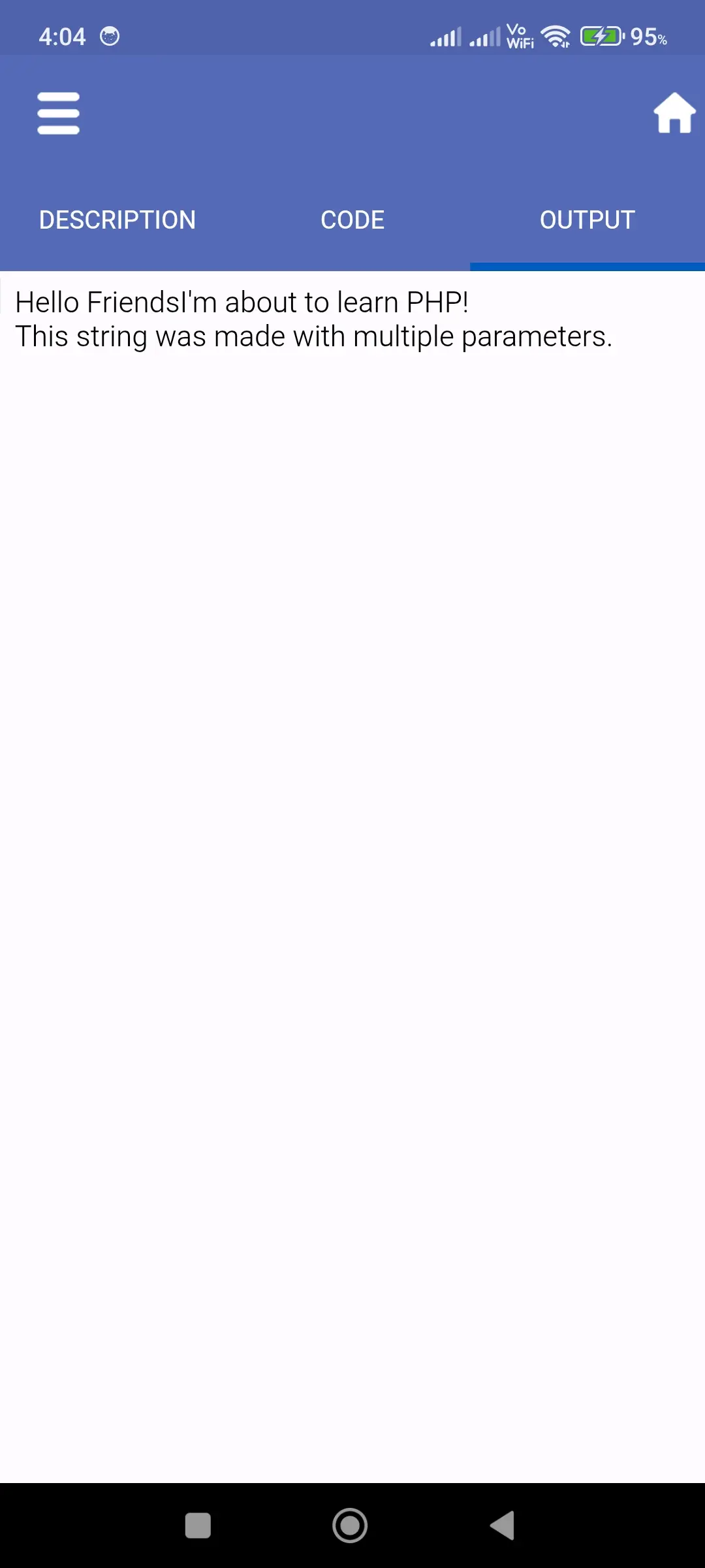 PHP Code Play app screenshot 3 for Android & iOS