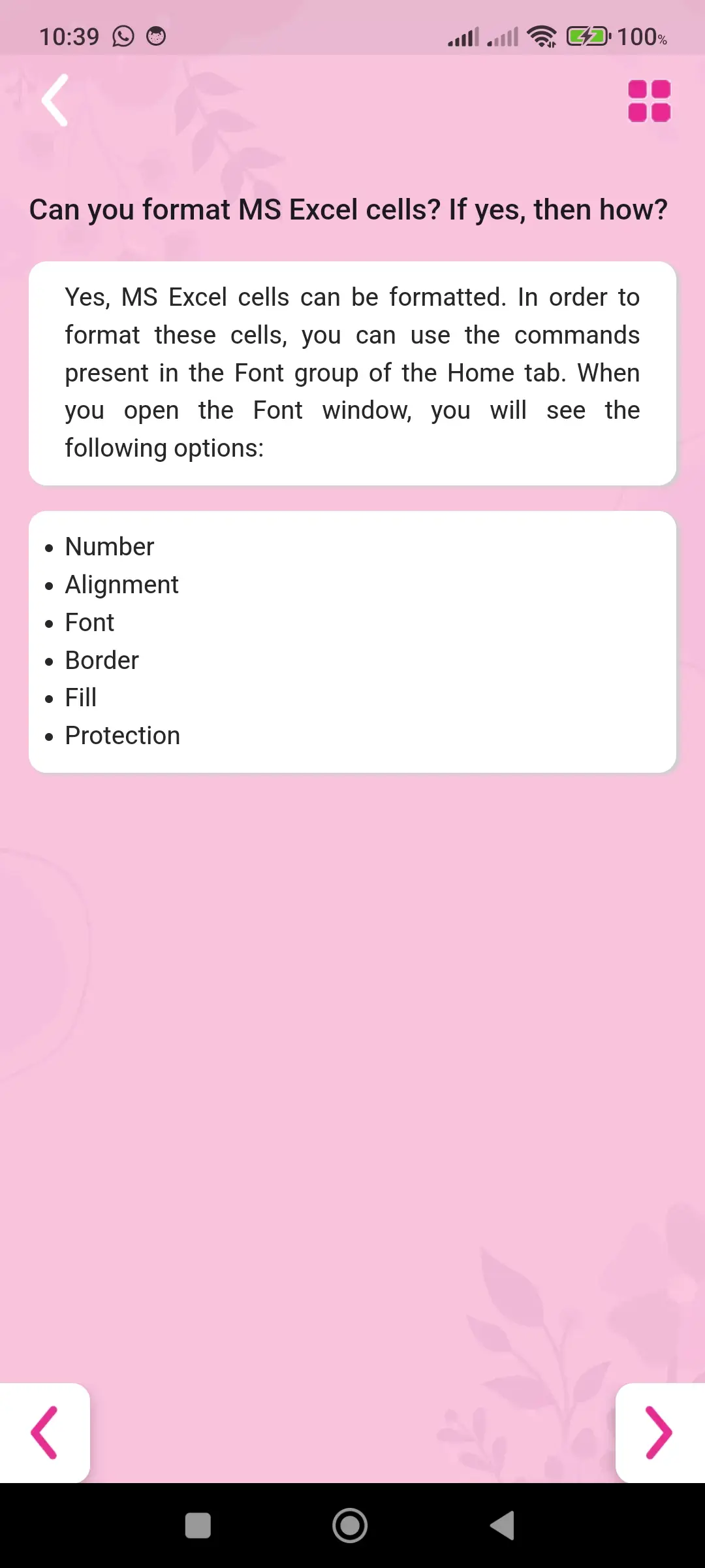 Excel formulas and tips app screenshot 14 for Android