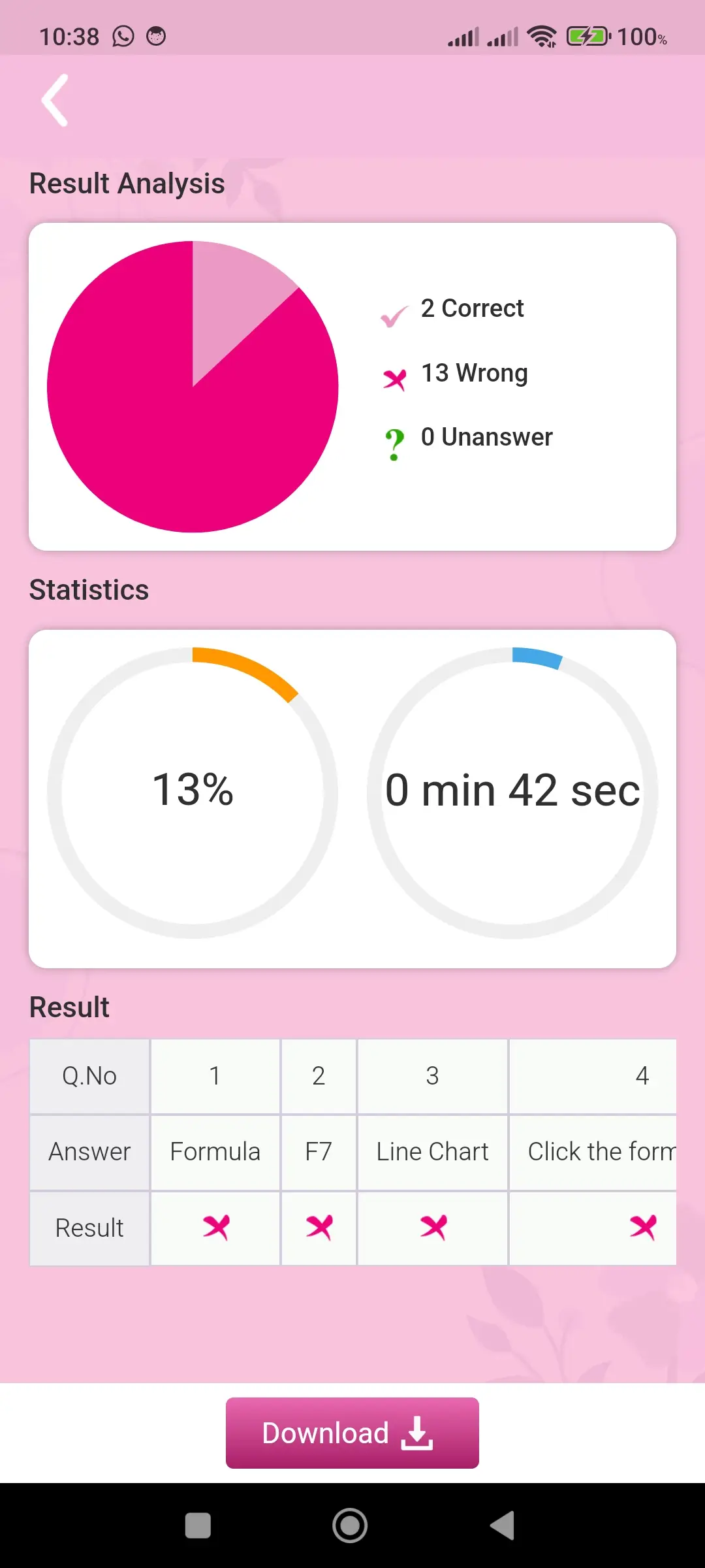 Excel formulas and tips app screenshot 8 for Android